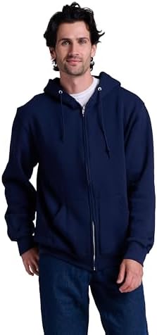 mens Dri-power Fleece Hoodies, Moisture Wicking, Cotton Blend, Relaxed Fit, Sizes S-4x