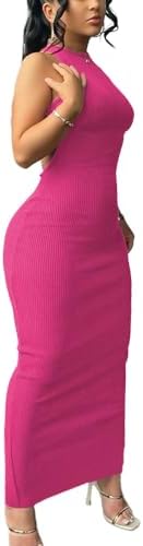 Women Summer Sexy Bodycon Maxi Dress Casual Long Dresses