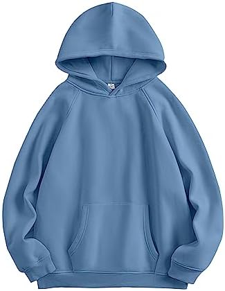 Women Hoodies Oversized Fleece Long Sleeve Comfy Casual Basic Pullover Sweatshirts 2025 Fall Outfits Y2K Clothes