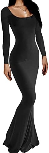 Women's Casual Lounge Slip Long Dress Sexy Sleeveless Backless Bodycon Maxi Dresses 2023 Summer Slim Elegant