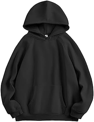 Women Hoodies Oversized Fleece Long Sleeve Comfy Casual Basic Pullover Sweatshirts 2025 Fall Outfits Y2K Clothes