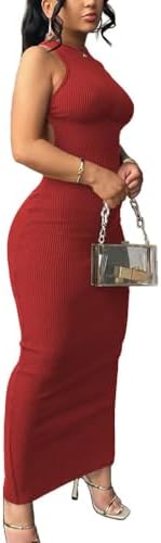 Women Summer Sexy Bodycon Maxi Dress Casual Long Dresses