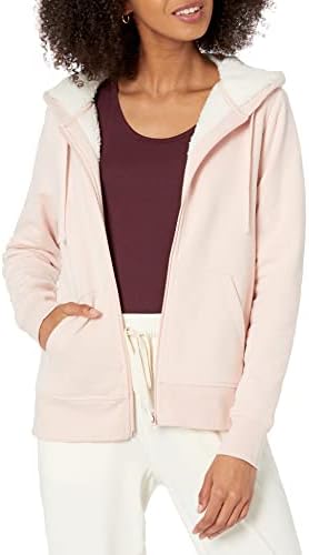 Women's Sherpa-Lined Fleece Full-Zip Hooded Jacket (Available in Plus Size)