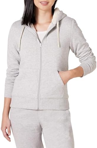 Women's Sherpa-Lined Fleece Full-Zip Hooded Jacket (Available in Plus Size)
