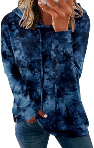 Women's Pullover Hoodies Teen Girls Trendy Fall Fashion Tops Hooded Sweatshirts