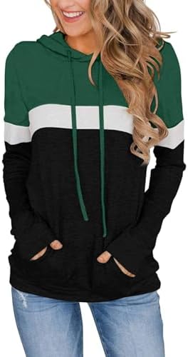 Women’s 2025 Fall Long Sleeve Hoodie Pullover Sweatshirt Lightweight Casual Tops Blouse