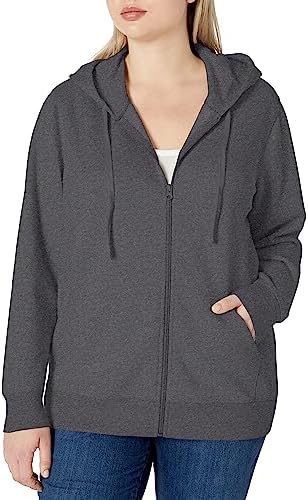 Women's Fleece Full-Zip Hoodie (Available in Plus Size)