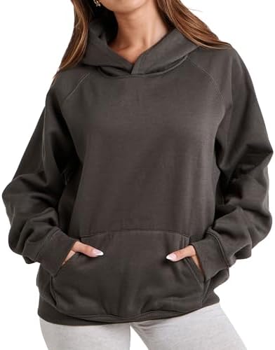 Womens Camo Hoodies Maple Leaf Print Oversized Hooded Sweatshirt Fleece Pullover Sweatshirts Long Sleeve with Pocket