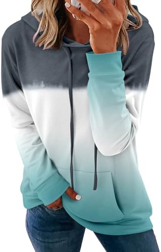 Women's Pullover Hoodies Teen Girls Trendy Fall Fashion Tops Hooded Sweatshirts