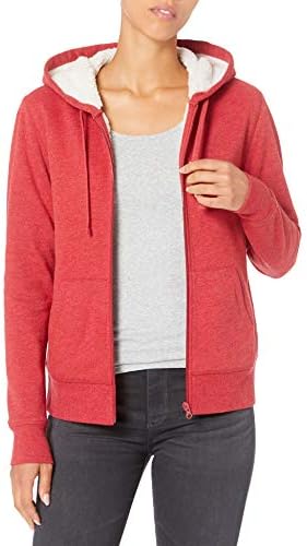 Women's Sherpa-Lined Fleece Full-Zip Hooded Jacket (Available in Plus Size)