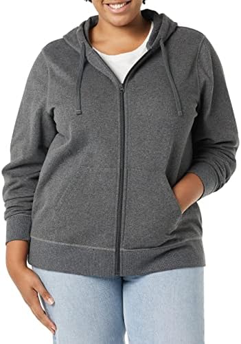 Women's Fleece Full-Zip Hoodie (Available in Plus Size)