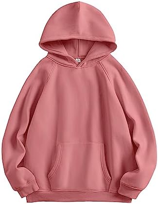 Women Hoodies Oversized Fleece Long Sleeve Comfy Casual Basic Pullover Sweatshirts 2025 Fall Outfits Y2K Clothes