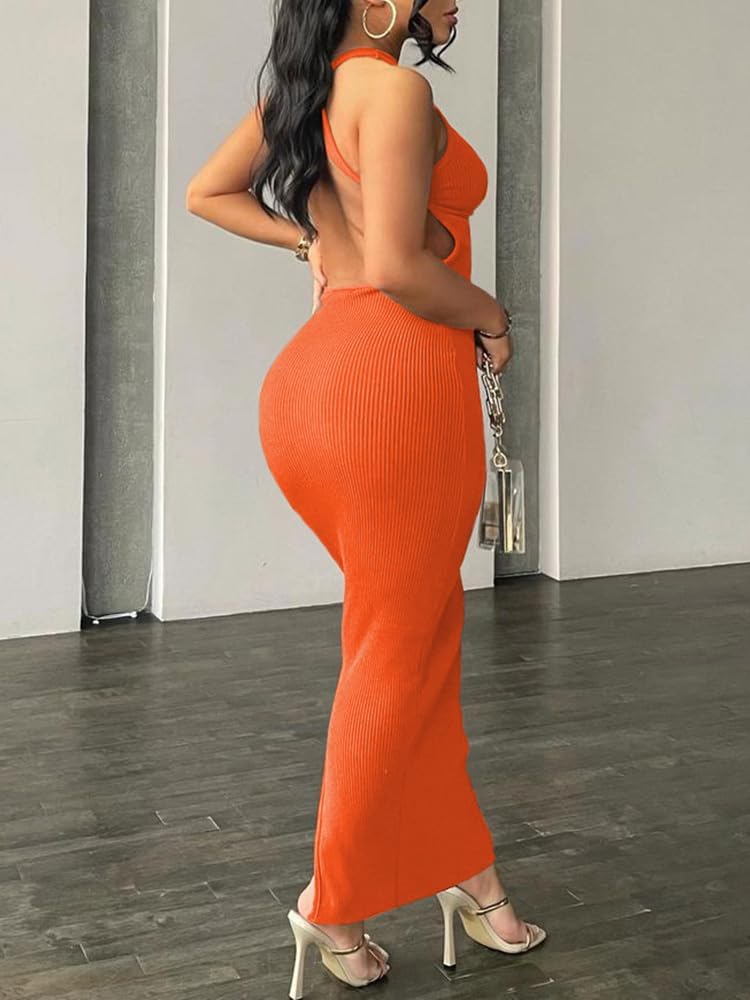 Women Summer Sexy Bodycon Maxi Dress Casual Long Dresses
