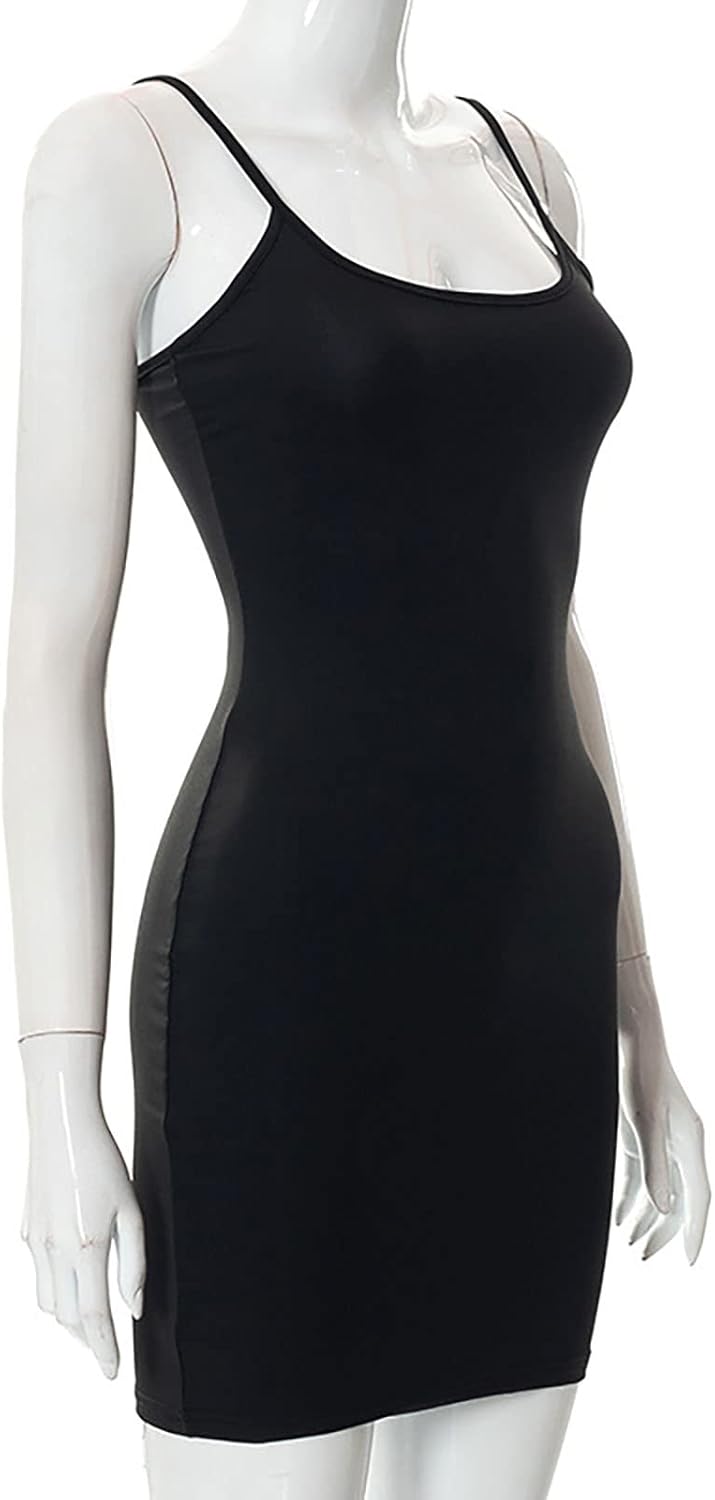 Women's Casual Lounge Slip Long Dress Sexy Sleeveless Backless Bodycon Maxi Dresses 2023 Summer Slim Elegant