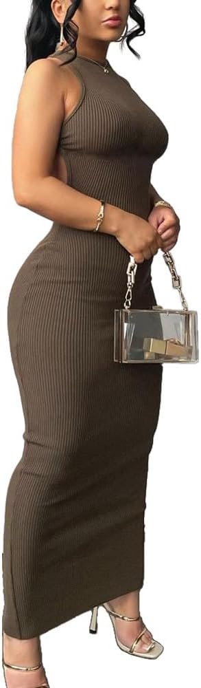 Women Summer Sexy Bodycon Maxi Dress Casual Long Dresses