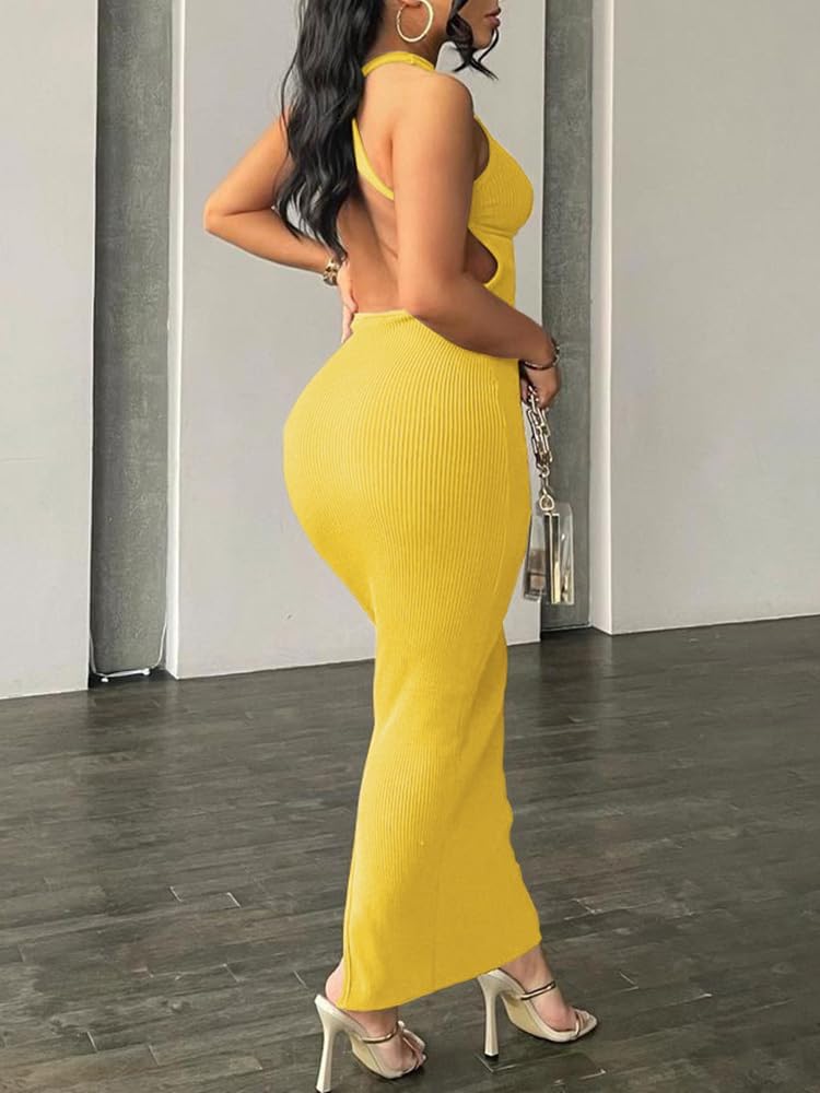 Women Summer Sexy Bodycon Maxi Dress Casual Long Dresses