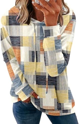 Women's Pullover Hoodies Teen Girls Trendy Fall Fashion Tops Hooded Sweatshirts