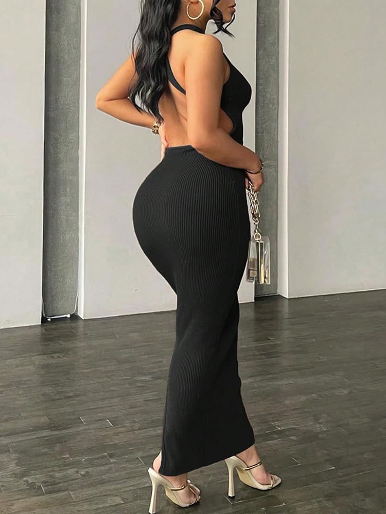 Women Summer Sexy Bodycon Maxi Dress Casual Long Dresses