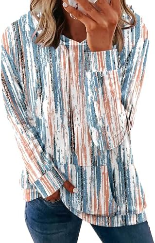 Women's Pullover Hoodies Teen Girls Trendy Fall Fashion Tops Hooded Sweatshirts