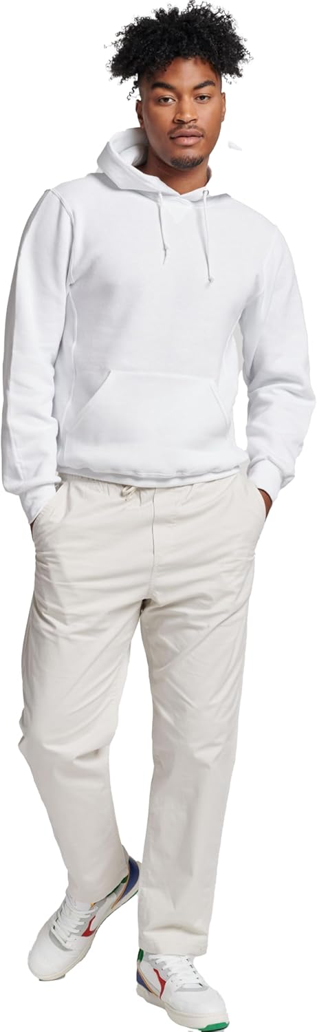 mens Dri-power Fleece Hoodies, Moisture Wicking, Cotton Blend, Relaxed Fit, Sizes S-4x