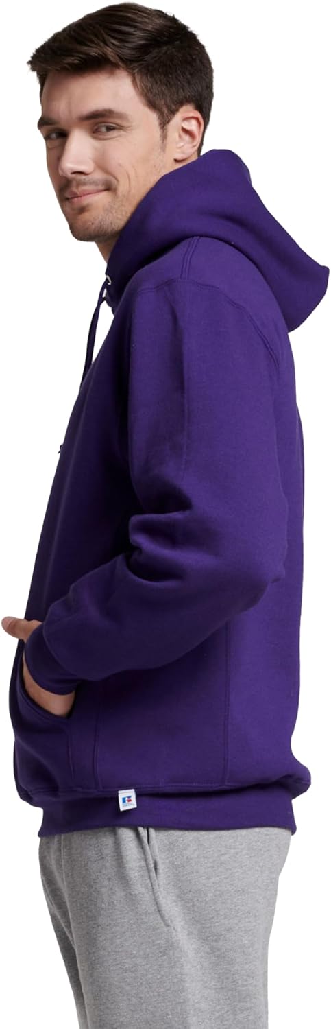 mens Dri-power Fleece Hoodies, Moisture Wicking, Cotton Blend, Relaxed Fit, Sizes S-4x