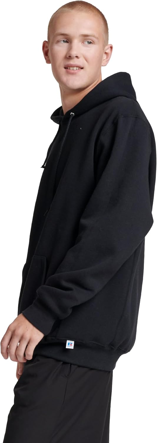 mens Dri-power Fleece Hoodies, Moisture Wicking, Cotton Blend, Relaxed Fit, Sizes S-4x