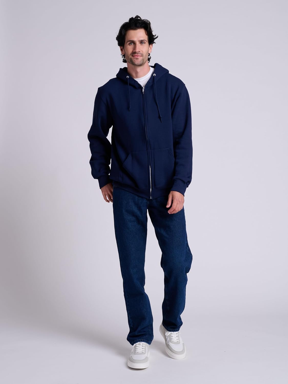 mens Dri-power Fleece Hoodies, Moisture Wicking, Cotton Blend, Relaxed Fit, Sizes S-4x