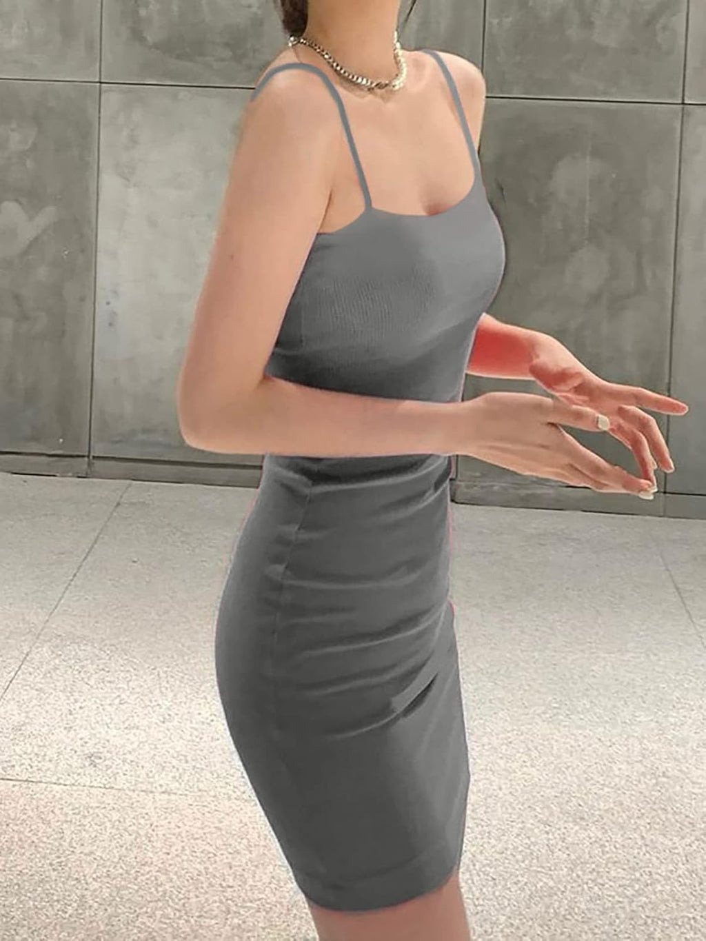 Women's Casual Lounge Slip Long Dress Sexy Sleeveless Backless Bodycon Maxi Dresses 2023 Summer Slim Elegant