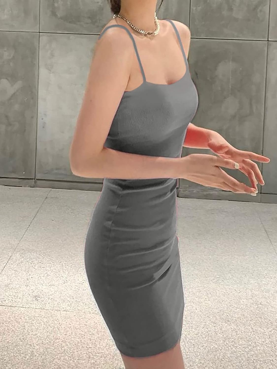 Women's Casual Lounge Slip Long Dress Sexy Sleeveless Backless Bodycon Maxi Dresses 2023 Summer Slim Elegant