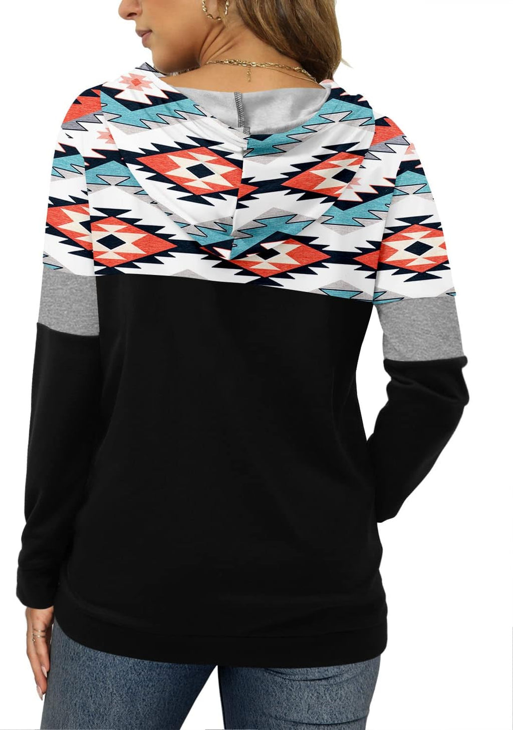 Women's Pullover Hoodies Teen Girls Trendy Fall Fashion Tops Hooded Sweatshirts