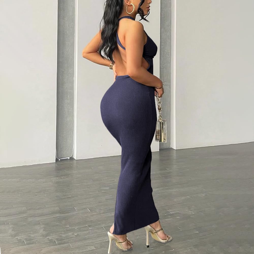 Women Summer Sexy Bodycon Maxi Dress Casual Long Dresses