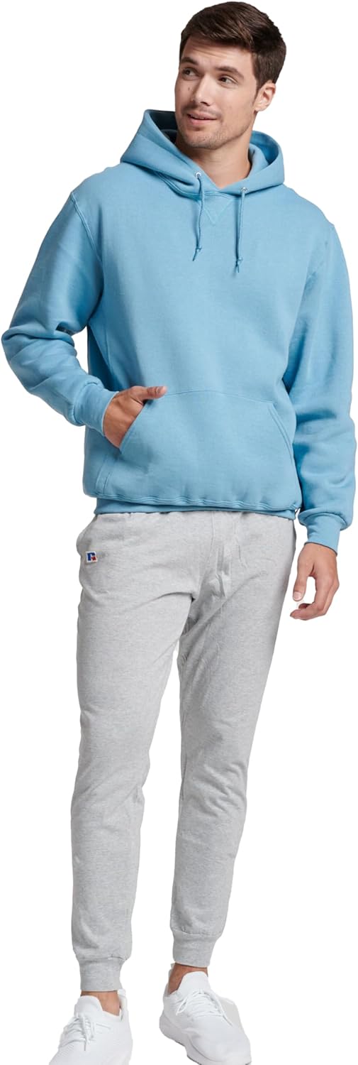mens Dri-power Fleece Hoodies, Moisture Wicking, Cotton Blend, Relaxed Fit, Sizes S-4x