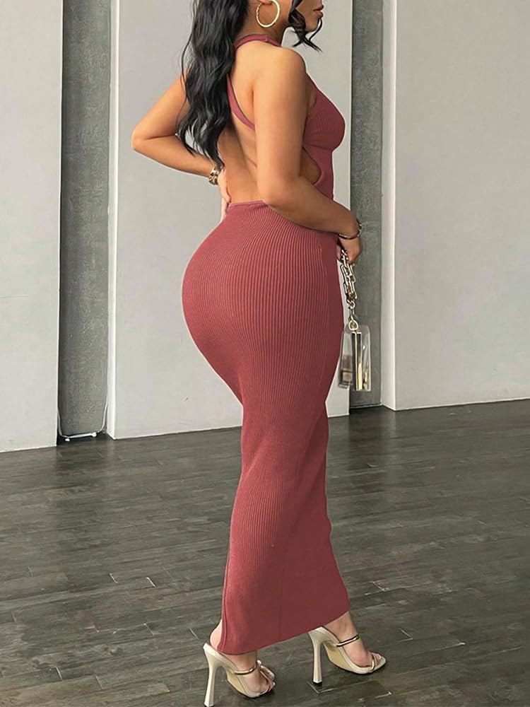 Women Summer Sexy Bodycon Maxi Dress Casual Long Dresses