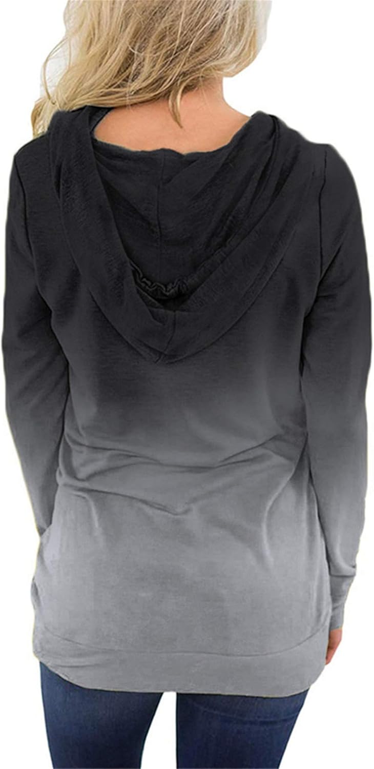 Women's Pullover Hoodies Teen Girls Trendy Fall Fashion Tops Hooded Sweatshirts