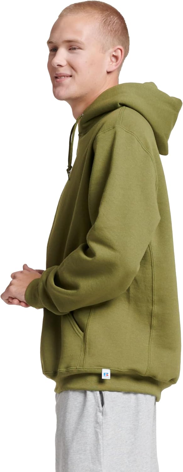 mens Dri-power Fleece Hoodies, Moisture Wicking, Cotton Blend, Relaxed Fit, Sizes S-4x