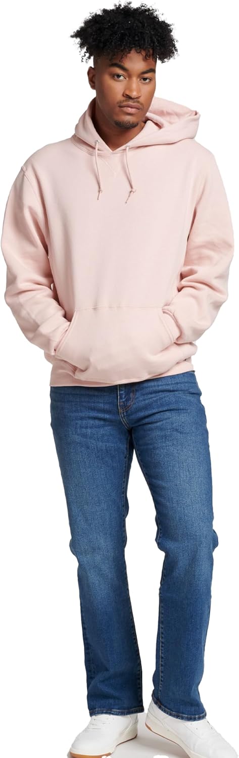 mens Dri-power Fleece Hoodies, Moisture Wicking, Cotton Blend, Relaxed Fit, Sizes S-4x