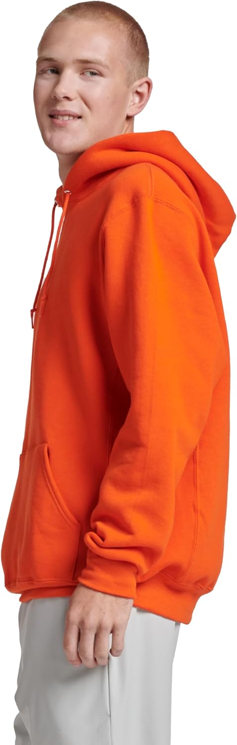 mens Dri-power Fleece Hoodies, Moisture Wicking, Cotton Blend, Relaxed Fit, Sizes S-4x