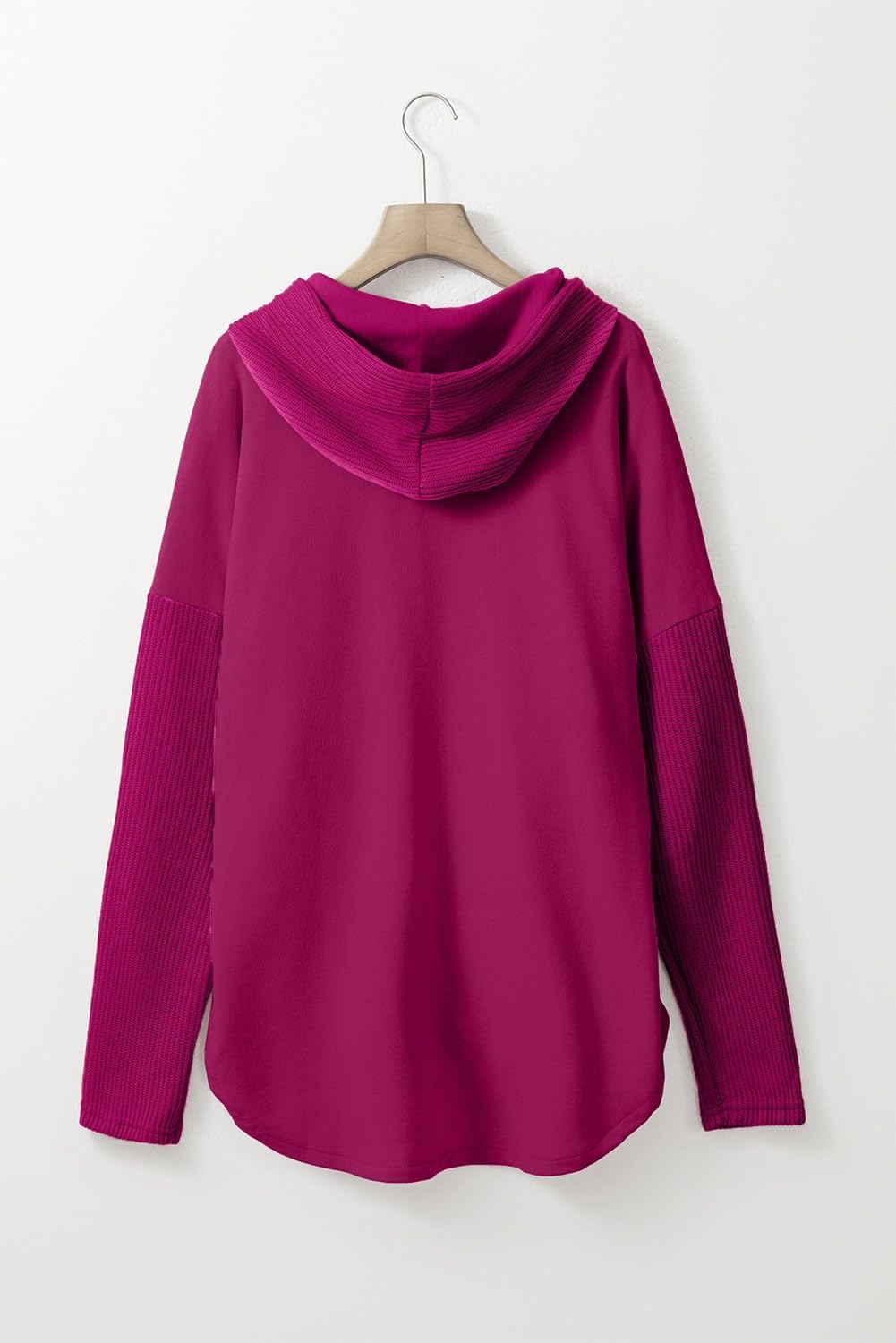 Oversized Sweatshirt for Women Loose Fit Casual Long Sleeve Button Hooded Sweatshirts Hoodies with Pocket