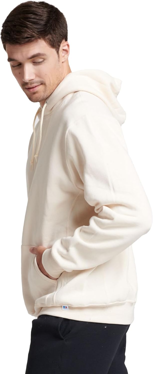 mens Dri-power Fleece Hoodies, Moisture Wicking, Cotton Blend, Relaxed Fit, Sizes S-4x