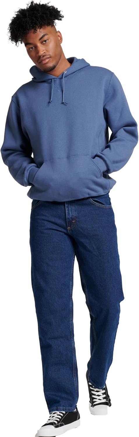 mens Dri-power Fleece Hoodies, Moisture Wicking, Cotton Blend, Relaxed Fit, Sizes S-4x