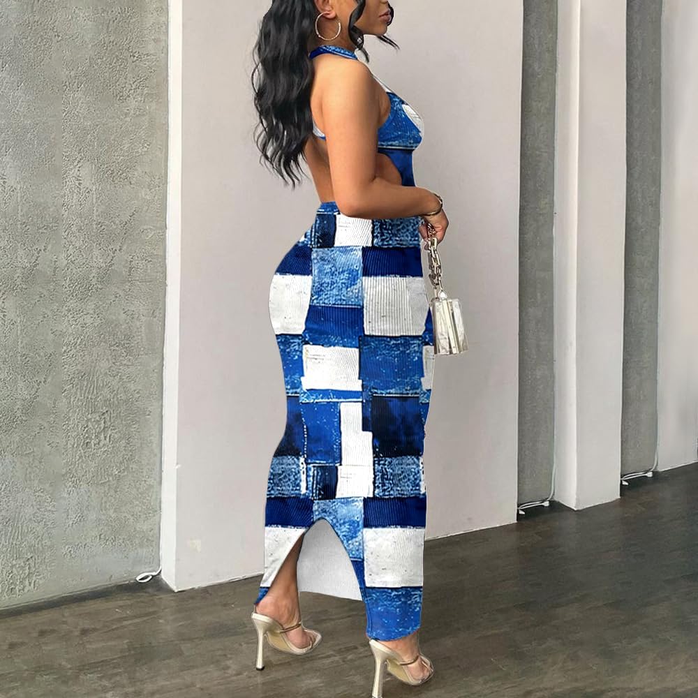 Women Summer Sexy Bodycon Maxi Dress Casual Long Dresses