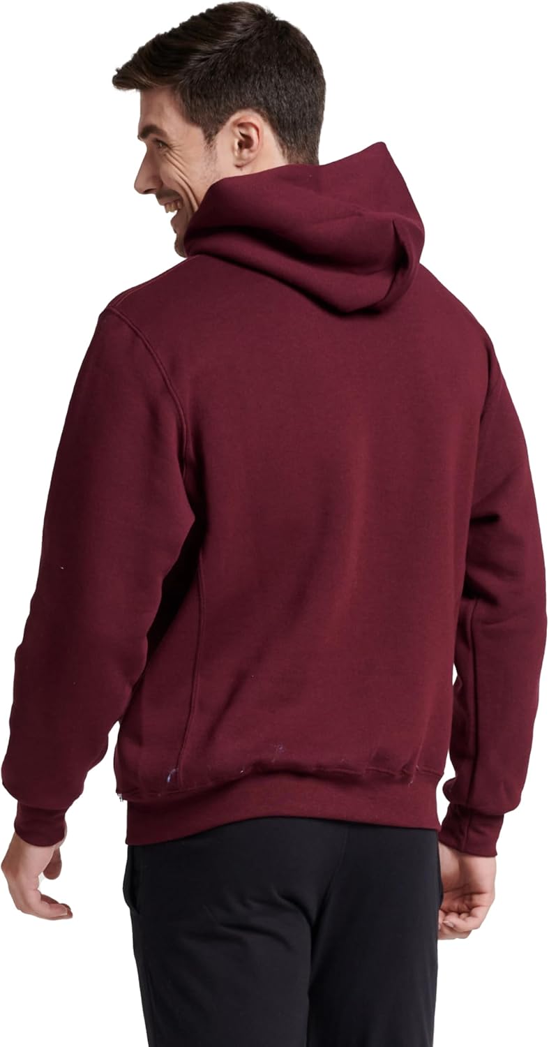 mens Dri-power Fleece Hoodies, Moisture Wicking, Cotton Blend, Relaxed Fit, Sizes S-4x