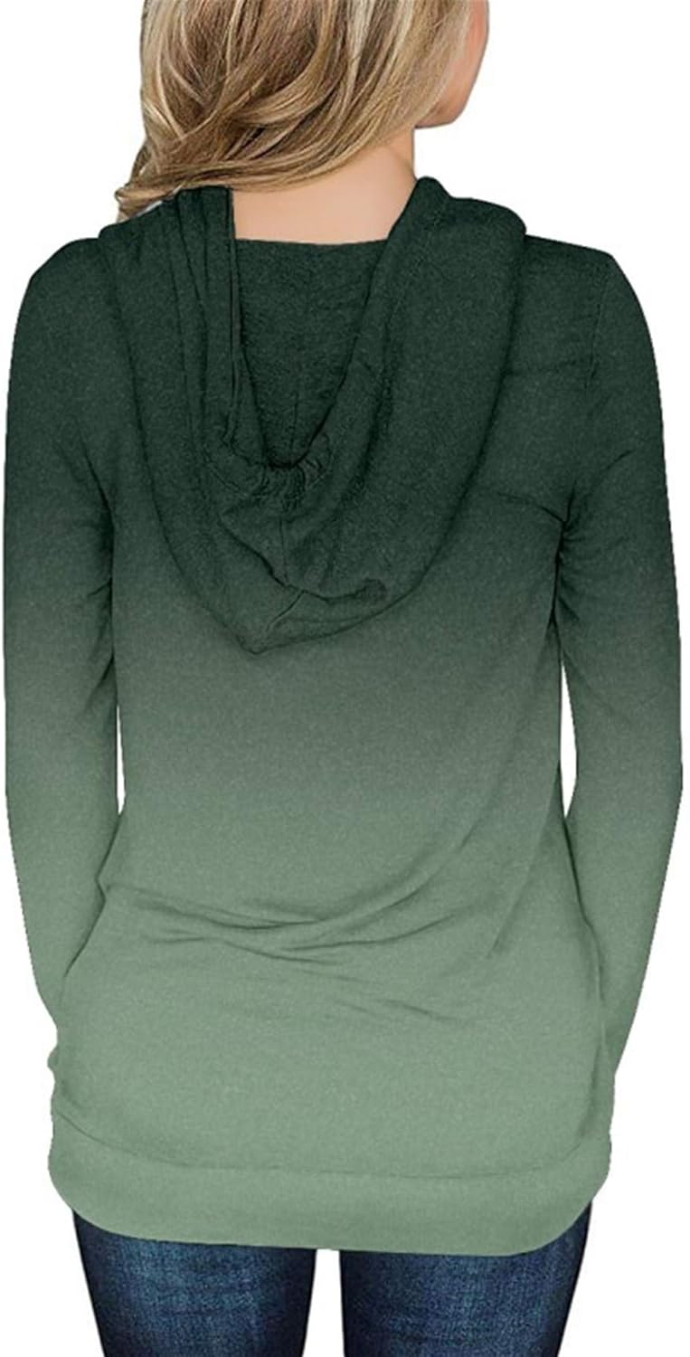 Women's Pullover Hoodies Teen Girls Trendy Fall Fashion Tops Hooded Sweatshirts