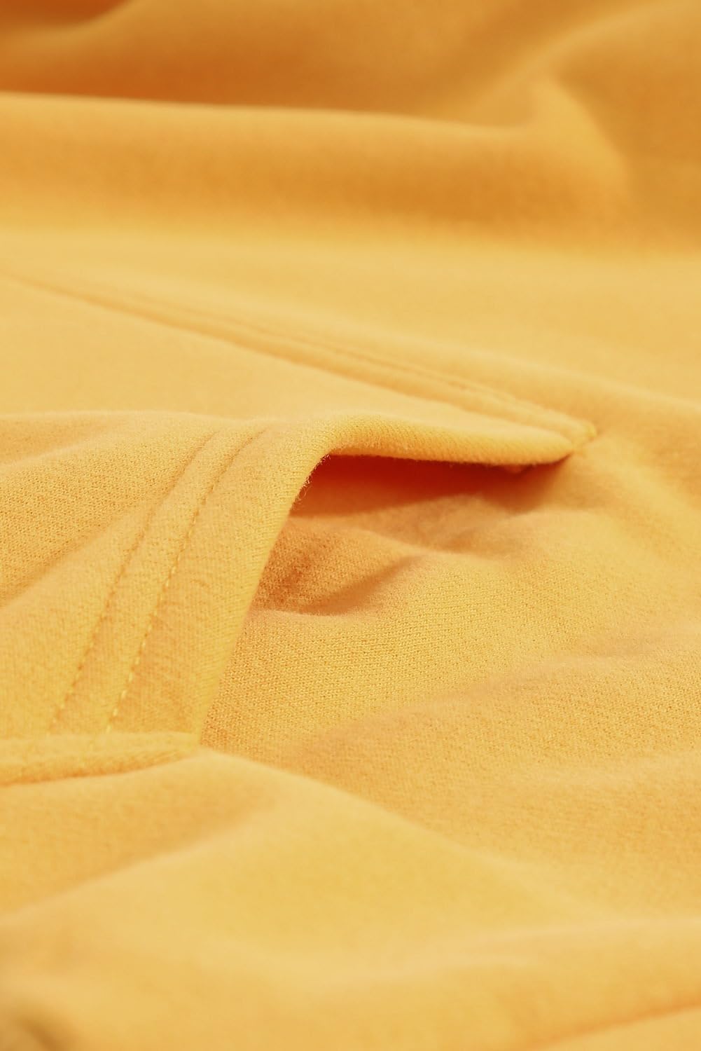 Women's Casual Hoodies Long Sleeve Solid Lightweight Pullover Tops Loose Sweatshirt with Pocket