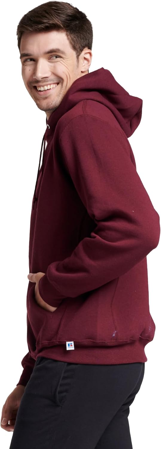 mens Dri-power Fleece Hoodies, Moisture Wicking, Cotton Blend, Relaxed Fit, Sizes S-4x