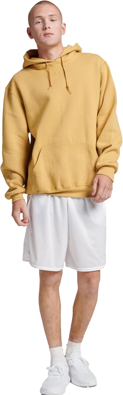 mens Dri-power Fleece Hoodies, Moisture Wicking, Cotton Blend, Relaxed Fit, Sizes S-4x