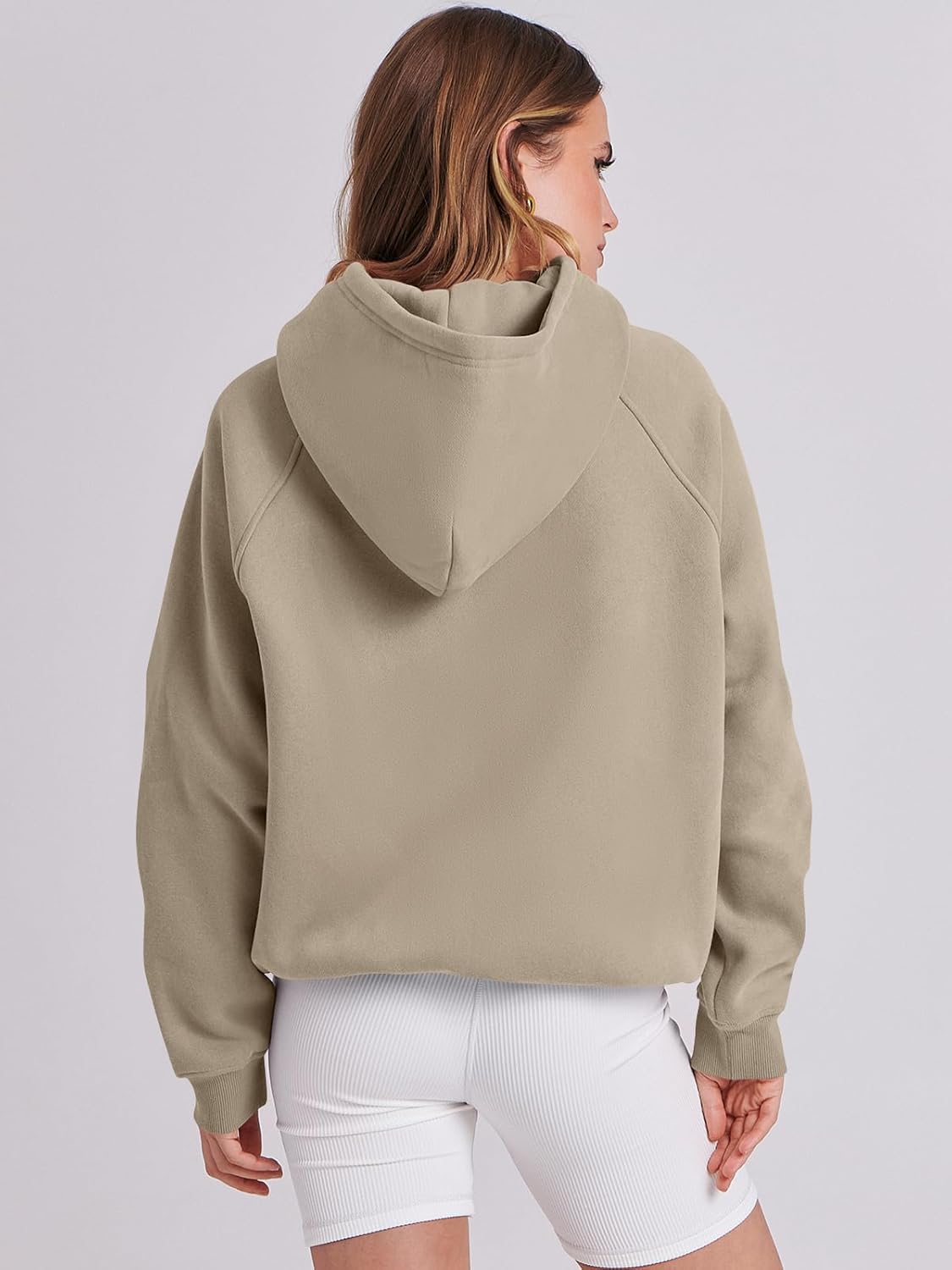 Women Hoodies Oversized Fleece Long Sleeve Comfy Casual Basic Pullover Sweatshirts 2025 Fall Outfits Y2K Clothes