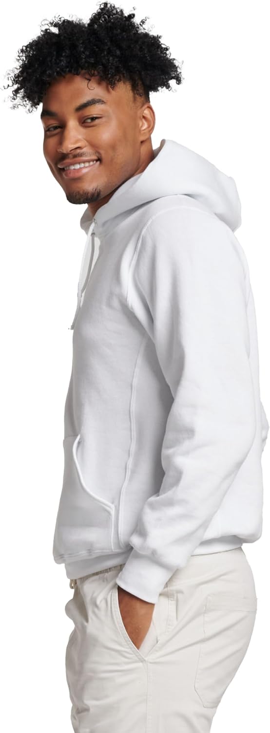 mens Dri-power Fleece Hoodies, Moisture Wicking, Cotton Blend, Relaxed Fit, Sizes S-4x