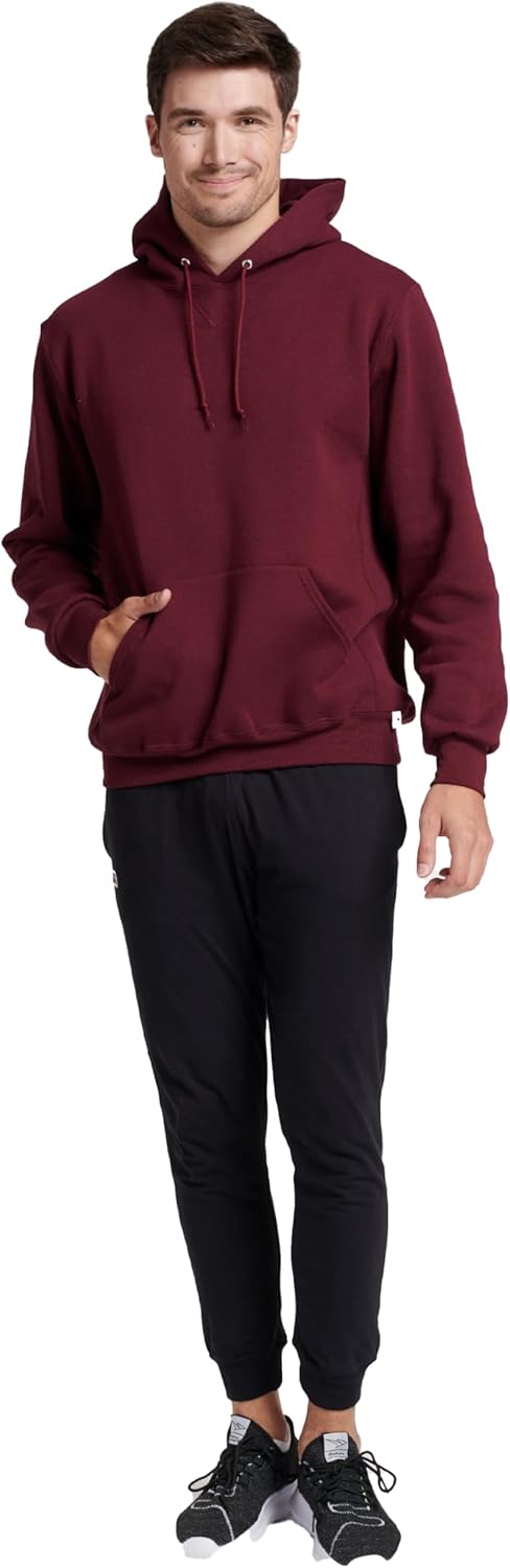 mens Dri-power Fleece Hoodies, Moisture Wicking, Cotton Blend, Relaxed Fit, Sizes S-4x