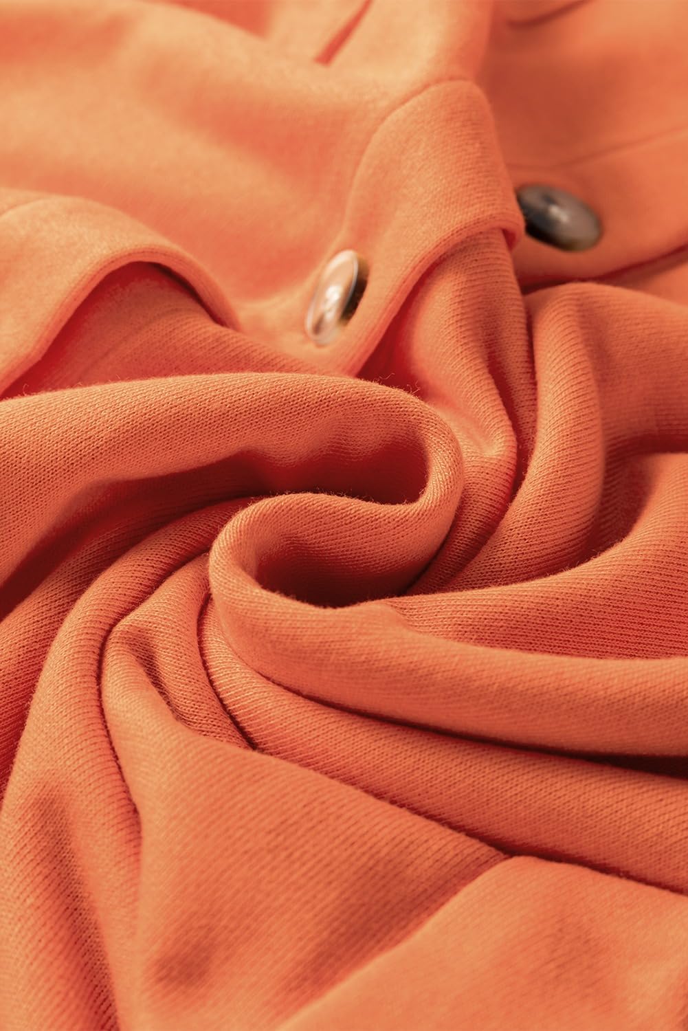 Oversized Sweatshirt for Women Loose Fit Casual Long Sleeve Button Hooded Sweatshirts Hoodies with Pocket